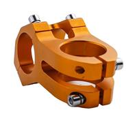 Violiica Potence de guidon en alliage d'aluminium pour vélo - 31,8 mm - Réglable - Pour VTT et route - Design creux léger