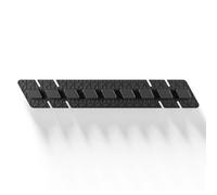 Violiica Protection de base en silicone pour vélo de route et VTT, protection de cadre facile à installer pour tous les vélos, noir