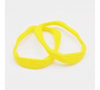 Violiica Road for Bicycle Pédales Crampons Frange pour Wahoo pour pédales de vélo Speedplay Housse de protection ABS légère 10 g Noir/jaune