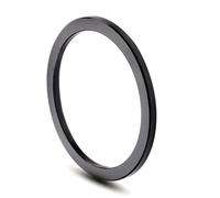 Violiica Rondelle de pédalier creuse intégrée pour vélo 32 x 24 x 1 mm en alliage d'aluminium noir pour vilebrequin de vélo entretoise externe