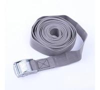 Violiica Sangle d'arrimage en nylon de 2 m avec boucle à dégagement rapide pour d'arrimage de cargaison, bagages et fixation de moto (25 mm de largeur, capacité de 113,4 kg)