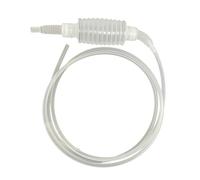 Violiica Siphon de brassage en plastique de qualité alimentaire pour la fabrication de vin, de bière, filtrage de liquide, usage domestique, blanc 1,9 m