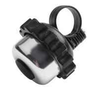 Violiica Sonnette de vélo rotative pour guidon de 2,3 cm - Volume élevé 100 dB + alliage d'aluminium pour anneau de vélo avec son fort et clair, pour scooter, bleu