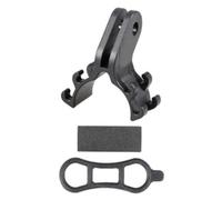 Violiica Support de fixation en silicone pour phare de vélo avec sangle réglable pour lampes de poche de vélo, pour la plupart des guidons et modèles d'éclairage