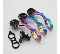 Violiica Support d'ordinateur de vélo pour Garmin Wahoo et pour Bryton en alliage d'aluminium pour support GPS de vélo pour guidon de 31,8 mm pour Garmin 1000/820/810/800/520/510/500/200 pour Bryton