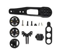 Violiica Support d'ordinateur pour vélo Bryton pour Cateye H31 CP10 CP20, support de guidon en nylon avec base lumineuse et bande de vélo, noir