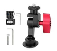 Violiica Support pour caméra d'action avec vis M6 x P1 x L40 mm pour GoPro Hero 12/11/10/9/8/7 pour Dji Osmo Action et pour caméras Insta360