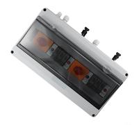 Violiica Système de distribution solaire PV 2 entrées 2 sorties 1000 V CC avec dispositif de protection contre les surtensions pour installation résidentielle de panneau solaire sur le toit