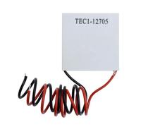 Violiica TEC1-12705 Peltier Module refroidisseur pour refroidissement thermoélectrique avec dimensions 40 x 40 x 3,8 mm, puissance nominale 12 V 4,5 A, pour utilisation avec dissipateur thermique dans