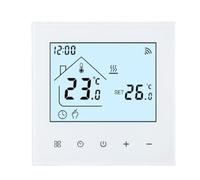 Violiica Tuya Thermostat programmable WiFi intelligent pour chaudière à gaz électrique ou chauffage à eau, 3 A/16 A, application à distance et commande vocale, réglable de 5 à 95 °C, écran LCD