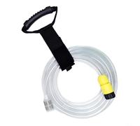 Violiica Tuyau d'aspiration et filtre pour K4 K5 K6 KHB5 KHB6 OC6-18 Tuyau d'alimentation en eau flexible en PVC avec filtre pour nettoyeur haute pression sans fil 5 m