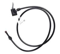 Violiica Tuyau d'extension de pompe à air de vélo 125 cm pour valves britanniques et françaises, connecteur de 13 mm, tube en TPU antigel résistant à la chaleur, pour la plupart des pompes