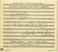 Violin Concerto 1/Serenade After Plato S Symposium