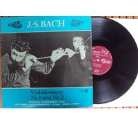 Violin Concerto No. 1 BWV 1041 and No. 2 BWV 1042. Wolfgang Schneiderhan, Moshe Atzmon Stereo