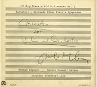 Philip Glass Philip Glass: Violin Concerto No. 1/... (CD) Album