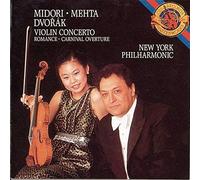 Violin Concerto / Romance / Carnival Overture Dvorak / Midori / Mehta / Nyp