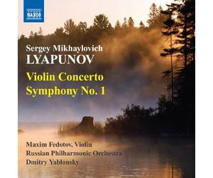 Violin Concerto / Symphony 1 by SERGEY MIKHAYLOVICH LYAPUNOV (2011-01-25)