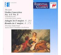 Violin Concertos 4 and 5 (Zukerman) by Wolfgang Amadeus Mozart (1991-05-18)