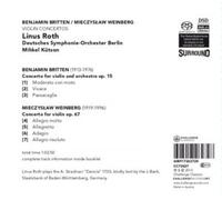Violin Concertos by Britten, B. [Audio CD] NEUF
