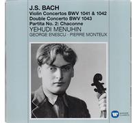 Concertos pour violon Jean-Sébastien Bach (Compositeur), Yehudi Menuhin (Interprète), George Enescu (Interprète), Pierre Monteux (Interprète) https://www.fnac.com/a8896025/Jean-Sebastien-Bach-Concertos-pour-violon-CD-album?oref=ee4211e3-91f1-0612-6276-30dbdafb49c5
