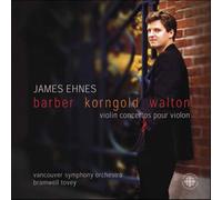 Violin Concertos Pour Violon : Barber / Korngold / Walton