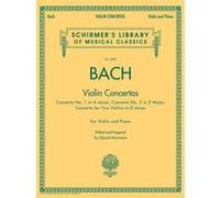 Violin Concertos: Violin(S) And Piano Reduction (Schirmer'S Library Of Musical Classics)