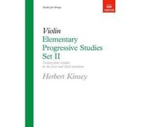 Violin: Elementary Progressive Studies, Set 2 - [Version Originale] Inconnu (Auteur)