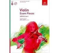 Violin Exam Pieces 2016-2019, ABRSM Grade 6, Score, Part & 2 CDs: Selected from the 2016-2019 syllabus (ABRSM Exam Pieces) - [Version Originale] Inconnu (Auteur)