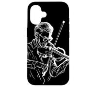 Violin Guy Dessin de l'alto Orchestre d'harmonie Coque pour iPhone 16