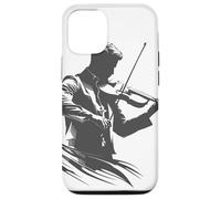 Violin Guy Graphic Baroque Music for Boys Coque pour iPhone 12/12 Pro