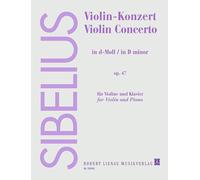 Violin konzert d-moll op. 47 für violine und klavier / violon et piano