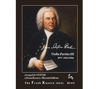 Violin Partita III, BWV 1006a/1006. Solo pour Guitare.
