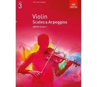 Abrsm: violin scales and arpeggios - grade 3 (from 2012)
