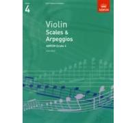 Abrsm: violin scales and arpeggios - grade 4 (from 2012)
