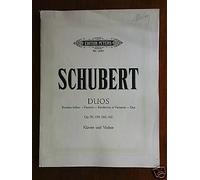 violin SCHUBERT duos , op.70 159 160 162