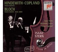 Violin Sonatas Hindemith / Bloch / Copland / Stern / Zakin