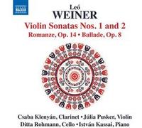 Léo Weiner – Violin Sonatas Nos. 1-2; Romanze; Ballade – CD – NAXOS
