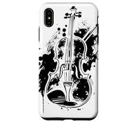 Violin Streetart Viola Instrument de musique Coque pour iPhone XS Max