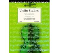 Violin Studies: Les 100 plus importantes études pour l'enseignement du violon. moyen. Vol. 4. violin.