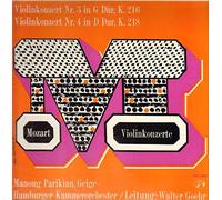 Violinkonzert Nr. 3 In G Dur (K. 216) / Violinkonzert Nr. 4 In D Dur (K. 218) [Vinyl LP]