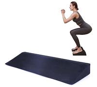 VIOLK EVA Yoga Wedge Blocks, Long Squat Wedge Block, Squat Slant Board for Powerlifting, Deadlifting, Musculation, Barbell et Kettlebell Squats (50cm) (Color : Black)