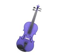 Violon 4/4 Avec Table En Érable Noir Bleu Et Violet. Accessoires Pratiques Inclus Pour Les Cours De Musique Débutants. Violons Acoustiques(Purple)
