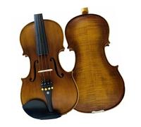 Violon 4/4 Côtes Et Manche Marron Beau Et Agréable Son Instrument À Cordes Débutant Adulte Instruments À Cordes Du Violon