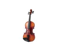 VEVOR Violon 4/4, Kit Violon Débutants Bois Massif avec Étui, Colophane, Archet, Épaulière, Chevalet, Cordes de Rechange, Instrument de Musique Professionnel pour Étudiants, Adultes, Marron Brillant