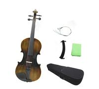 Violon 4/4 En Bois Massif Pour Débutant Et Adulte Instrument À Cordes Mat