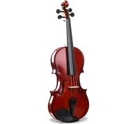 Violon 4/4 pleine grandeur, violon en bois massif pour adultes, étudiants, étui rigide, archet, colophane incluse, violon pour débutants, avancés,4/4