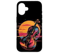 Violon 90s Look Fiddler Bluegrass Music Coque pour iPhone 16
