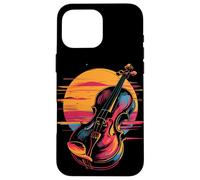 Violon 90s Look Fiddler Bluegrass Music Coque pour iPhone 16 Pro Max