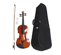 Violon acoustique, cordes en tilleul et acier, 4/4, pratique d'introduction, adapté aux débutants