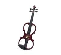Violon Adulte Ensemble De Violon Électrique Pratique Professionnelle 4/4 | Dessus en érable, comprend un étui et des accessoires